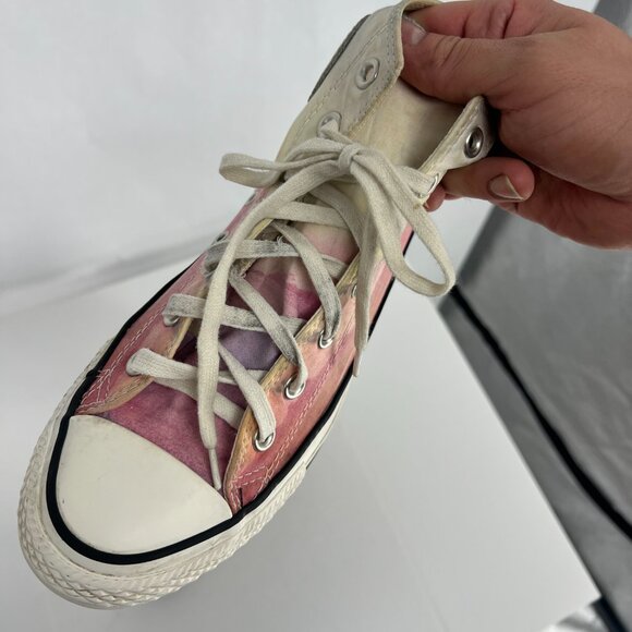 Converse Chuck Taylor 8 All Star High Top Sneaker Sunset Watercolor Pink 551629C - Picture 10 of 16